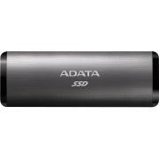 Твердотельный накопитель ADATA External SSD SE760, 512GB, Type-C, USB 3.2 Gen2, R/W 1000/800 MB/s, 122x44x14mm, Titan-Gray (3 года)