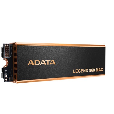 Твердотельный накопитель ADATA SSD LEGEND 960 MAX, 4000GB, M.2(22x80mm), NVMe 1.4, PCIe 4.0 x4, 3D NAND, R/W 7400/6800MB/s, IOPs 700 000/550 000, DRAM buffer 4000MB, TBW 3120, DWPD 0.43, with BIG Heat