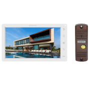 Комплект видеодомофона Amelie HD SE kit (White) Сенсорные кнопки 7" AHD (1080p)