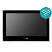 CTV-M5702 b Монитор видеодомофона черный AHD 1024*600