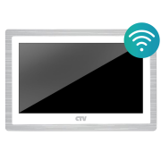 CTV-M5102 Монитор видеодомофона с Wi-Fi белый AHD 1024*600