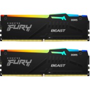 Память оперативная Kingston 64GB 6000MT/s DDR5 CL36 DIMM (Kit of 2) FURY Beast RGB EXPO