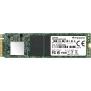 Твердотельный накопитель Transcend SSD MTE110S, 256GB, M.2(22x80mm), NVMe, PCIe 3.0 x4, 3D TLC, R/W 1600/1100MB/s, IOPs 90 000/250 000, TBW 100, DWPD 0.2 (5 лет)