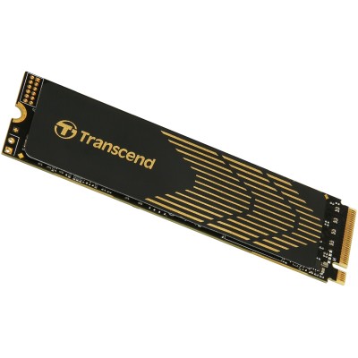 Твердотельный накопитель Transcend SSD MTE240S, 500GB, M.2(22x80mm), NVMe 1.4, PCIe 4.0 x4, 3D TLC, R/W 3800/2800MB/s, IOPs 190 000/540 000, DRAM buffer 512MB, TBW 850, DWPD 0.9 (5 лет)